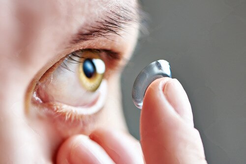 Eye infection in contact lens wearers can cause blindness Eye infection in contact lens wearers can cause blindness