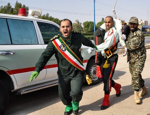 It is said that four militants carried out the attack. (AFP IMAGE)
