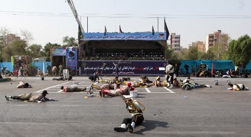 For the attack, the government blamed it on a US ally in the region.(AFP IMAGE)