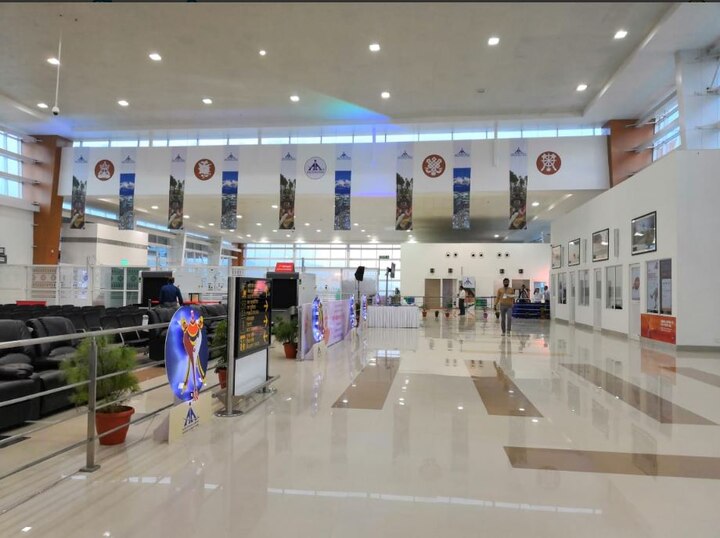 Sikkim's dream of having an airport came true nine years after a foundation stone for it was laid here, around 33 km from state capital Gangtok, in 2009. (IMAGE:@BJPLive )