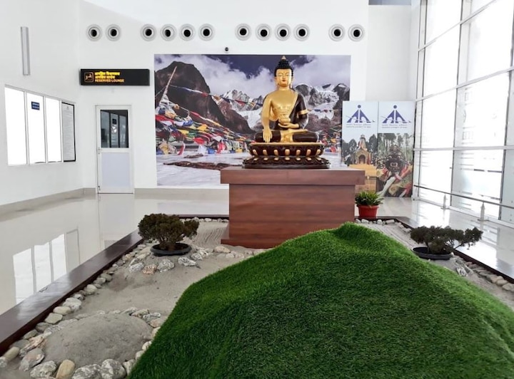 Earlier, the nearest airport to Sikkim was in Bagdogra - 150 kms away, from where air-passengers had to take the road to reach Gangtok or other parts of Sikkim. (IMAGE:@PMOIndia)