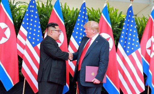 Trump says he wants to hold second summit with Kim Trump says he wants to hold second summit with Kim