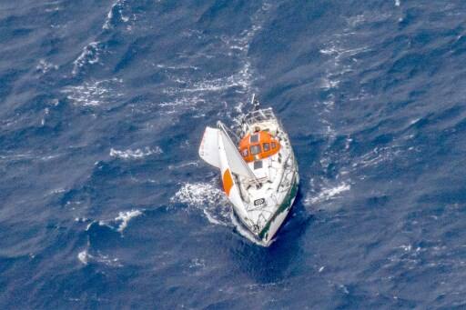 His boat Thuriya was hit by a deadly storm, about 1,900 nautical miles from Perth. (AFP IMAGE)