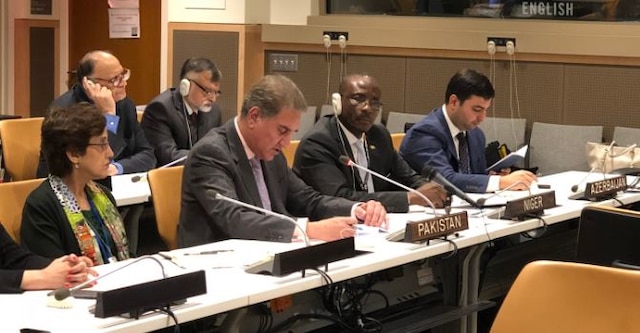 Pak foreign minister raises Kashmir issue at OIC; India rejects reference to 'very internal matter' Pakistan foreign minister Shah Mehmood Qureshi rakes Kashmir at OIC; India rejects, says 'very internal matter'