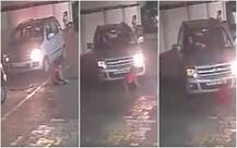 HORRIFIC Video: Mumbai child gets run over by woman; has miraculous escape