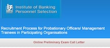 IBPS PO Admit Card 2018: Download call letters for IBPS PO Prelims 2018 examination @ibps.in; Exam from 13 October