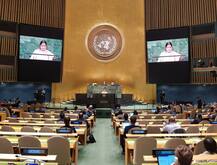 IN PICS: \'Pakistan Glorifies Killers; It Refuses To See Blood Of Innocents\' Says Sushma Swaraj at UNGA