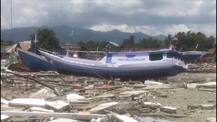 IMAGES: Village Devastated In Indonesia After Quake And Tsunami Which Killed 1234 People