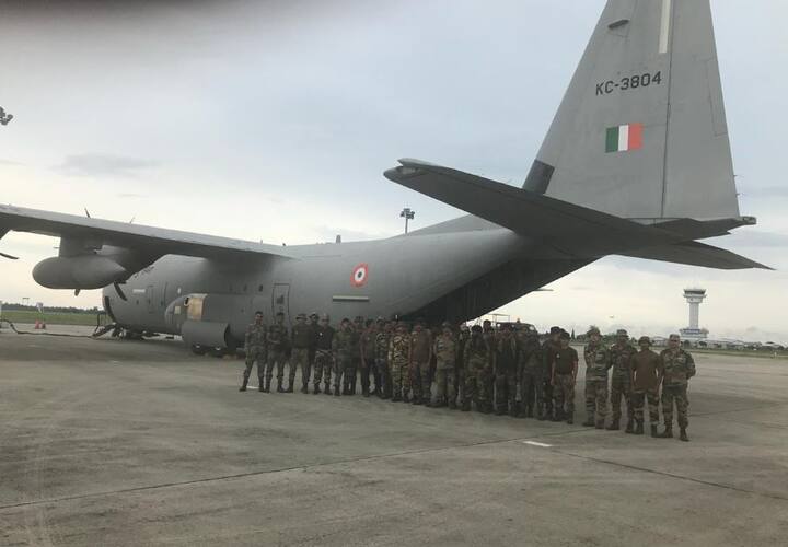 The operation for humanitarian assistance was launched after the telephonic conversation of Prime Minister Shri Narendra Modi with President Joko Widodo on 1st October 2018, and following Indonesia's acceptance for international aid. IMAGE: TWITTER/ @MEAIndia 