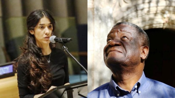 Nobel Peace Prize 2018: Yazidi campaigner Murad and Congo's Dr Mukwege declared winners Nobel Peace Prize 2018: Yazidi campaigner Nadia Murad, Congo's Dr Mukwege declared winners