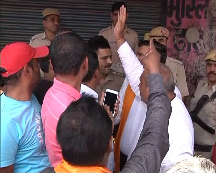 Most of them are, however, willing to pull down their shutters if they are asked to by the district administration. 