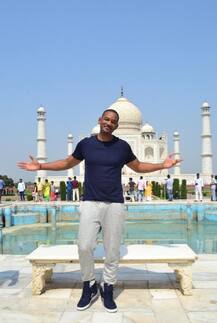 In Photos: Hollywood Actor Will Smith Visits Taj Mahal in Agra