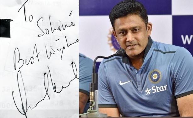 Indian Cricketer Anil Kumble's sweet gesture for a shy fan on a flight is winning hearts on the internet A fan was hesitant to approach Anil Kumble in a flight; This is what he did for her