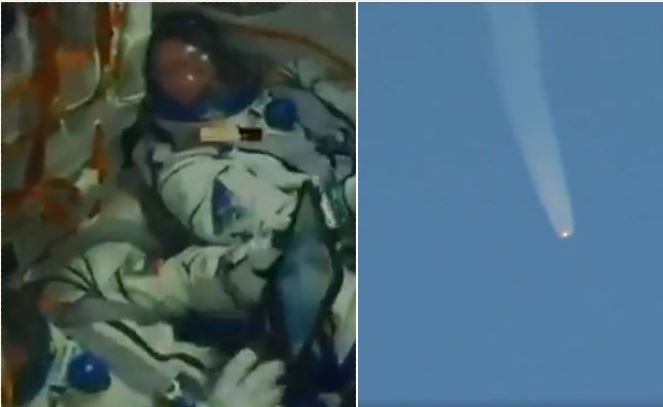 VIDEO of Soyuz rocket's mid air failure; Crew members safe after rocket makes emergency landing Watch: Soyuz rocket carrying space station crew malfunctions mid air; astronauts safe after emergency landing