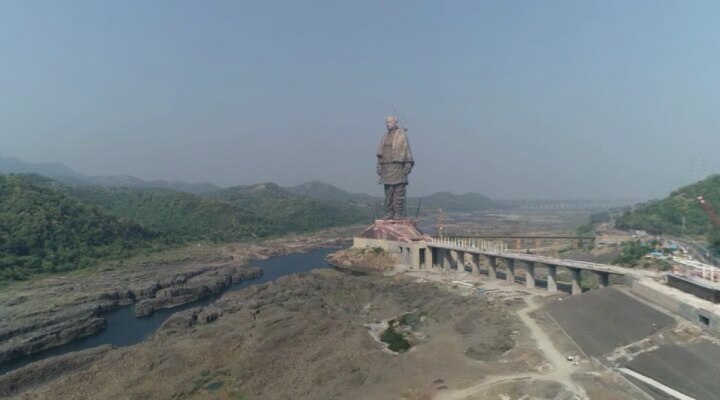 The 182-metre tall Statue of Unity, located about 3.32 kilometres from the Sardar Sarovar Dam at Kevadiya, is scheduled to be inaugurated on October 31 by Prime Minister Narendra Modi.