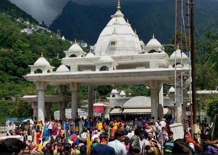 Vaishno Devi ropeway service inaugurated Bhawan Bhairon Ghati ride in under 5 minutes at Rs 100 Bhawan-Bhairon Ghati ropeway ride in under 5 mins brings delight to Vaishno Devi pilgrims