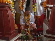 PICTURES: Rahul Gandhi offers prayers at Pitambra Peeth in poll-bound Madhya Pradesh