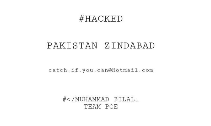 Goa BJP's web site hacked, 'Pakistan Zindabad' message posted by hackers Goa BJP website hacked, 'Pakistan Zindabad' message posted by hackers