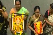 Sabarimala temple to open today, tension as women stopped from going to the shrine; See pics