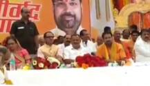 Madhya Pradesh: Congress attacks Shivraj Chouhan for sharing stage with Vyapam accused Laxmikant Sharma