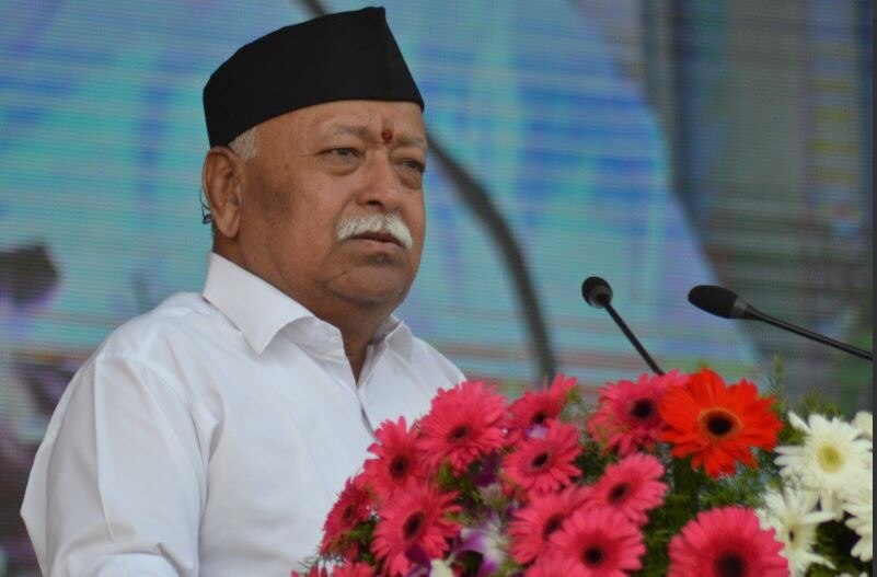 RSS Vijaya Dashami Function: Chief Mohan Bhagwat demands law for Ram Mandir construction in Ayodhya