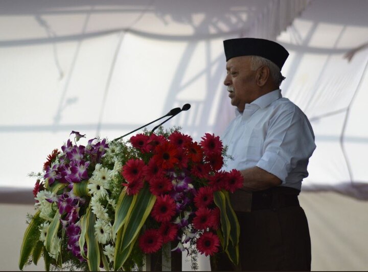 RSS Vijaya Dashami function LIVE: Nobel laureate Kailash Satyarthi attends function as chief guest RSS Vijaya Dashami Function: Chief Mohan Bhagwat demands law for Ram Mandir construction in Ayodhya