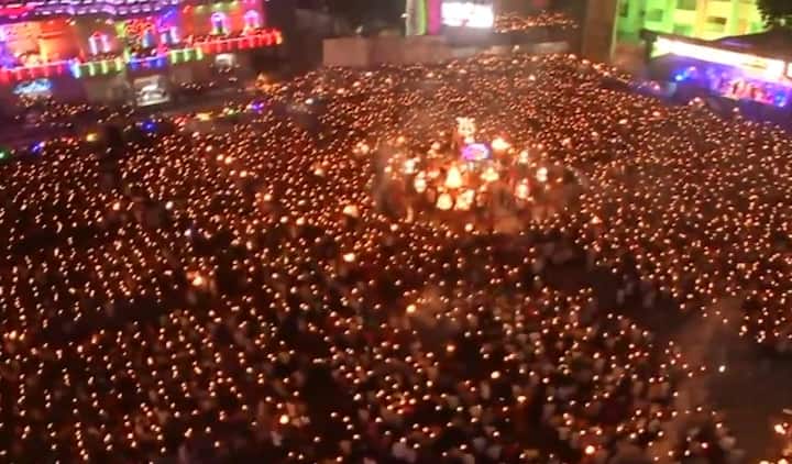 It is said that thousands of visitors visit every day. ANI IMAGE