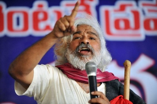 Telangana Elections 2018: Former Maoist ideologue Gaddar ready to contest against KCR Telangana Elections 2018: Former Maoist ideologue Gaddar ready to contest against KCR