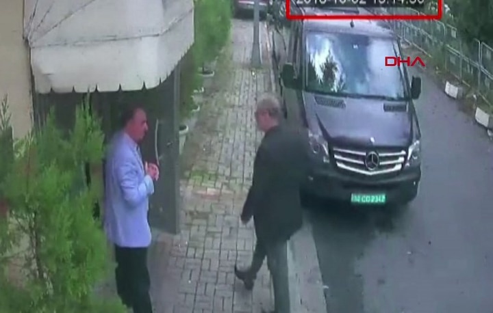 Footage reveals Jamal Khashoggi's 'body-double' was flown to Istanbul to trick authorities Footage reveals Jamal Khashoggi's 'body-double' flown to Istanbul to cover-up murder