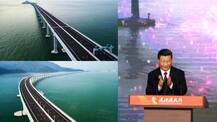 PICS: World\'s Longest 55 Km Sea-Crossing Bridge, Which Took 9 Years To Complete, Opens Between Hong Kong- China