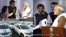 PICS: This Surat Diamond Merchant Gave Employees 600 Cars as Diwali Bonus, PM Modi Distributes Keys