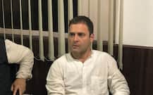 IN PICTURES: Rahul Gandhi climbs barricades, hangs out of car- Here\'s his never seen \'avatar\' during Congress\' protest over CBI row