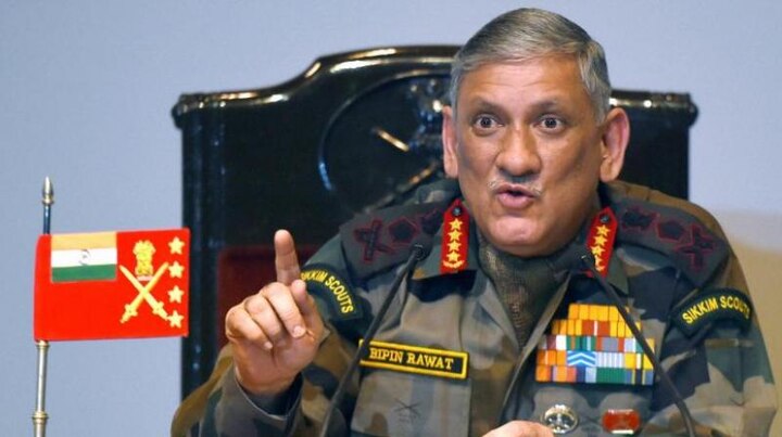 Army chief Gen Bipin Rawat warns stone pelters in Kashmir; Terms them workers of terror outfits Gen Bipin Rawat warns stone pelters in Kashmir; Terms them workers of terror outfits