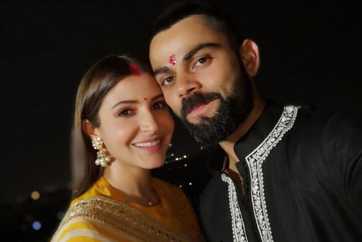 Virat Kohli, Anushka Sharma celebrate their 1st Karwa Chauth, post photos calling each other their life and universe; See pics Virat Kohli, Anushka Sharma celebrate their 1st Karwa Chauth, post photos calling each other their life and universe; See pics