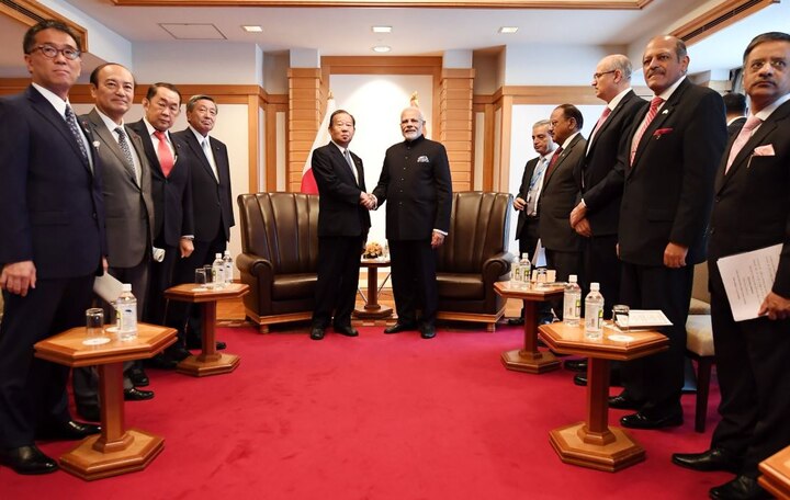 Narendra Modi in Japan: PM interacts with Indian community in Tokyo, meets India-Japan business leaders; Key points Narendra Modi in Japan: PM interacts with Indian community in Tokyo, meets India-Japan business leaders; Key points