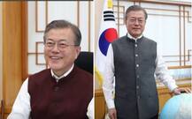IN PICS: S Korea Prez Moon Jae-in posts picture wearing \'Modi Vest\' gifted by PM Modi; says they \'fit great\'