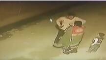 SHOCKING VIDEO: Delhi woman robbed at knifepoint
