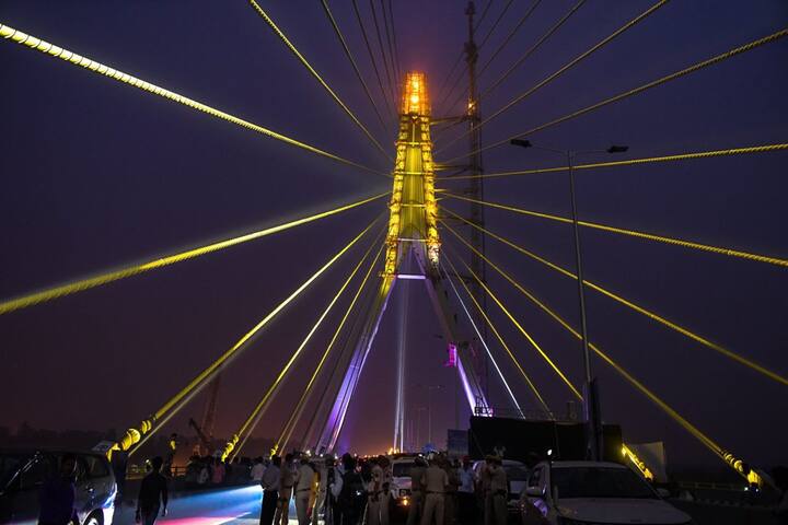 It will also connect the Outer Ring Road on the western bank of the river with Wazirabad road on the eastern side. PTI Photo
