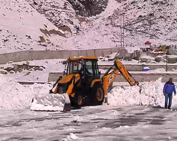 There he had laid the foundation stones of five projects.. /ABP News Grab