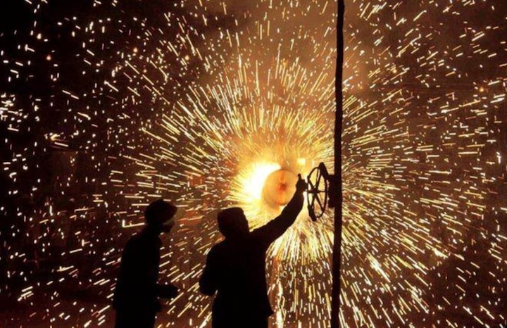 Delhi burnt 50 lakh kg firecrackers this Diwali, same as last year Delhi burnt 50 lakh kg firecrackers this Diwali, same as last year