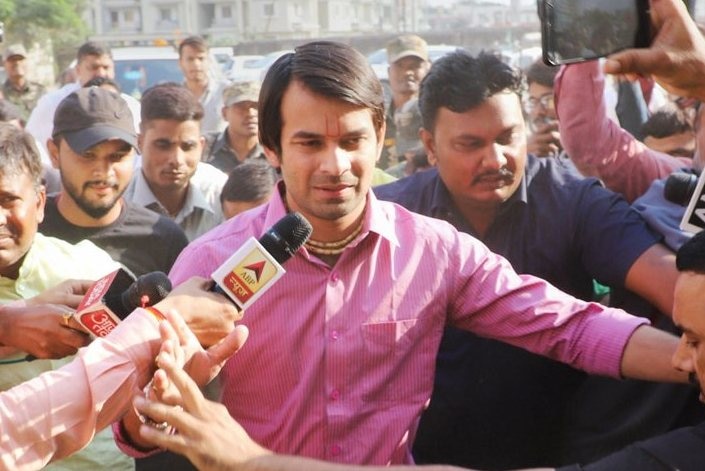 Tej Pratap hasn't come back to Patna after meeting Lalu Prasad in Ranchi: Family sources Tej Pratap hasn't come back to Patna after meeting Lalu in Ranchi: Family sources