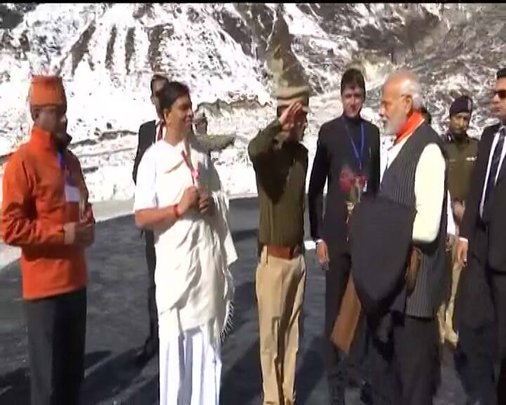 He reached the place at around 10 am in the morning as the temperature of the place remained freezing cold at zero degree celsius.