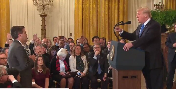 WATCH: Trump clashes with CNN reporter, calls him 'rude and terrible'; suspends White House pass WATCH: Trump clashes with reporter, calls him 'rude and terrible'; suspends White House pass