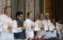 Chhattisgarh Assembly Election: Congress chief Rahul Gandhi releases \'people\'s manifesto\'