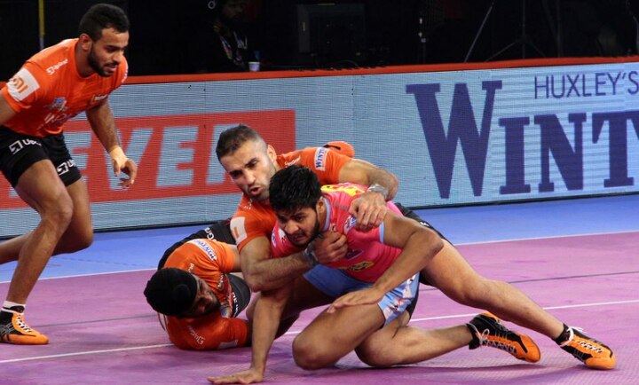 Pro Kabaddi League: U Mumba trounce Jaipur Pink Panthers 48-24 Pro Kabaddi League: U Mumba trounce Jaipur Pink Panthers 48-24