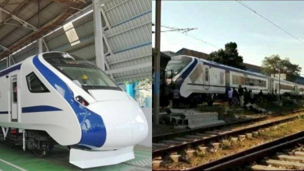 PICS: Indian Railways 80% ‘Made In India’ Semi-High Speed Engine-Less Train In Moradabad For Trial PICS: Indian Railways 80% ‘Made In India’ Semi-High Speed Engine-Less Train In Moradabad For Trial