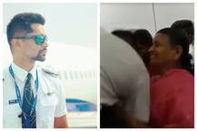 Viral Video: Indigo pilot gets blessed by mother, grandma on their maiden flight