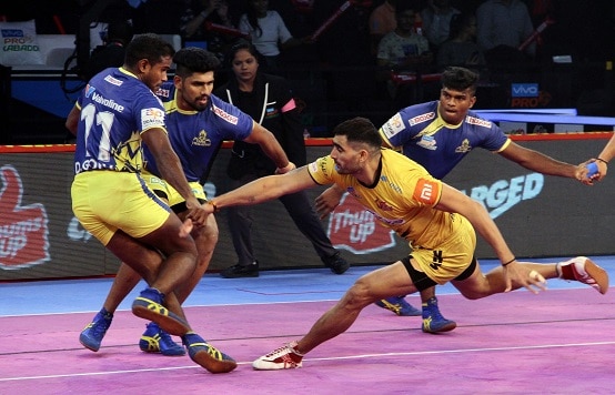 Pro Kabaddi League 2018: Patna Pirates hammer Tamil Thalaivas 45-27 Pro Kabaddi League 2018: Patna Pirates hammer Tamil Thalaivas 45-27