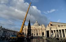 PICTURES: First Look at Vatican City’s Huge Christmas Tree at St Peter\'s Square