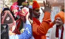 PICTURES: Rahul Gandhi offers prayers at Ajmer Sharif Dargah; also visits Brahma temple in Pushkar